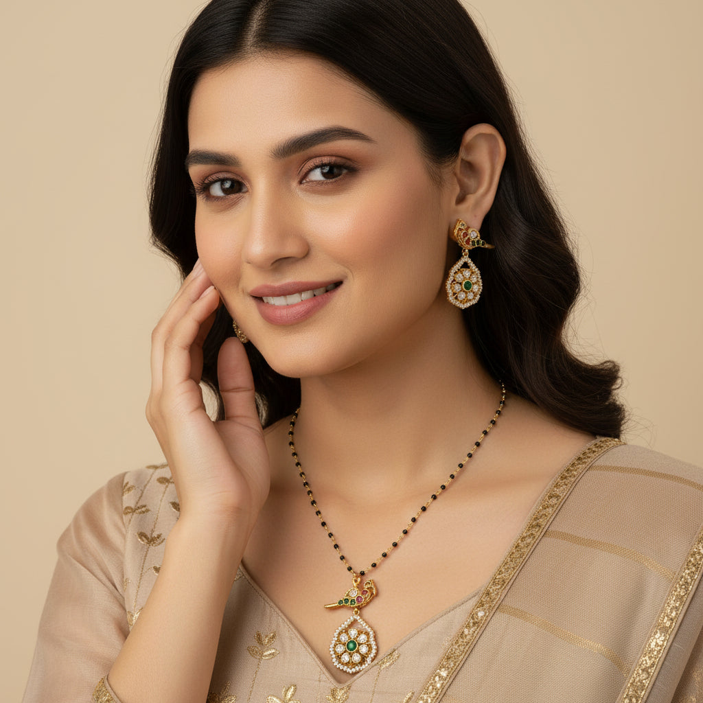 Chirpy Noor – Mangalsutra Set - Jewel Katha