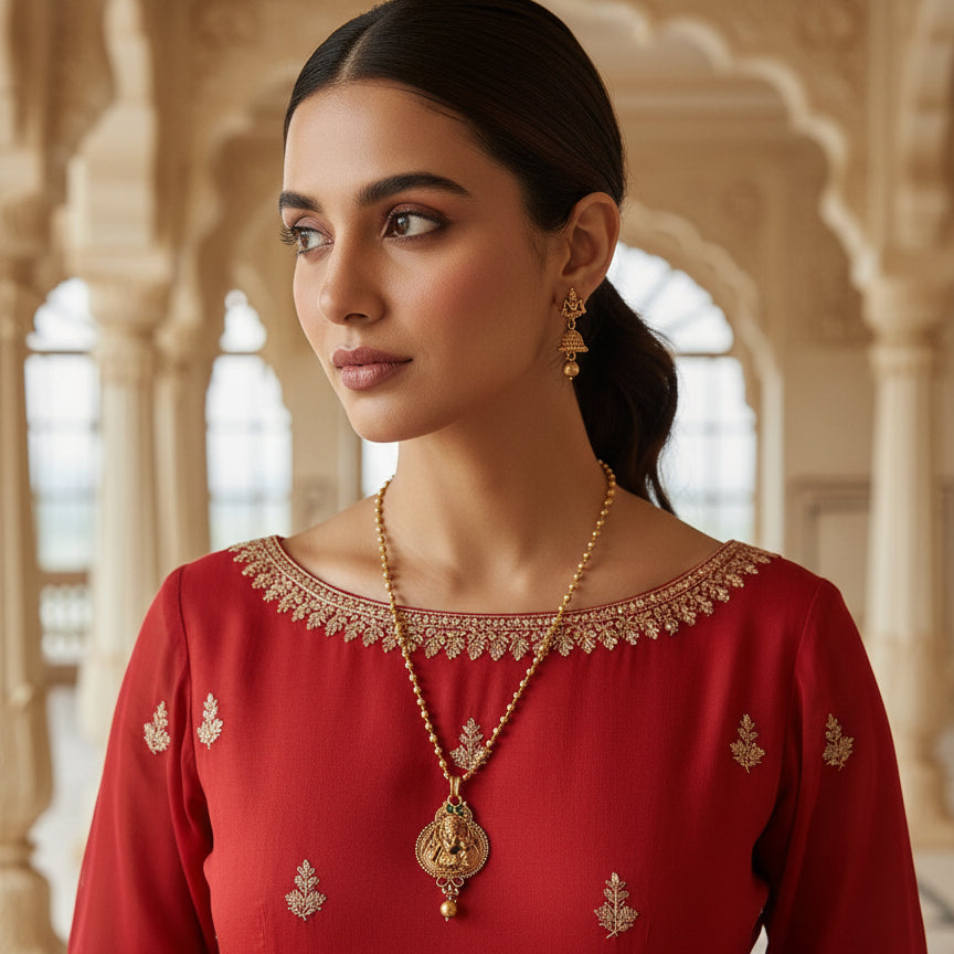 Haripriya Mala Set - Gold