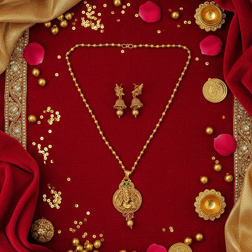 Haripriya Mala Set - Gold