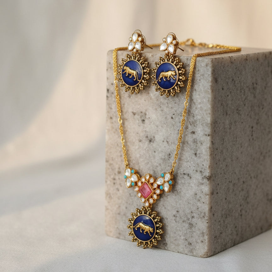 Blue Dawn Panthera Set - Jewel Katha
