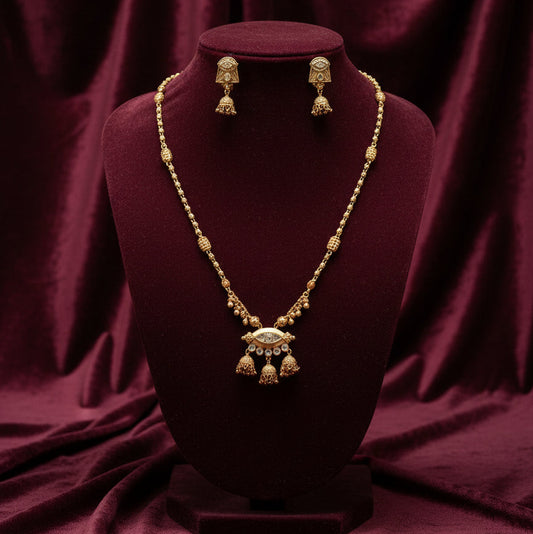 Anvi Traditional Dangler Set - Gold