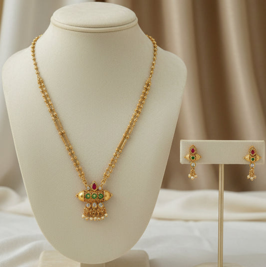 Shravani Shringar Set - Gold