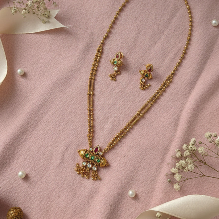 Shravani Shringar Set - Gold