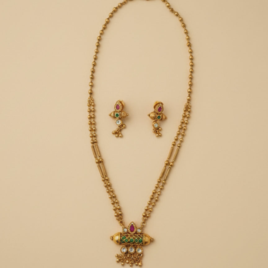 Shravani Shringar Set - Gold