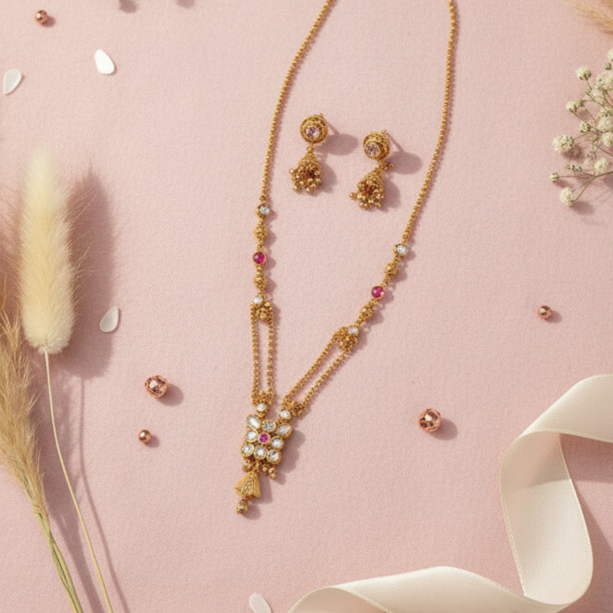 Charulata Set - Gold