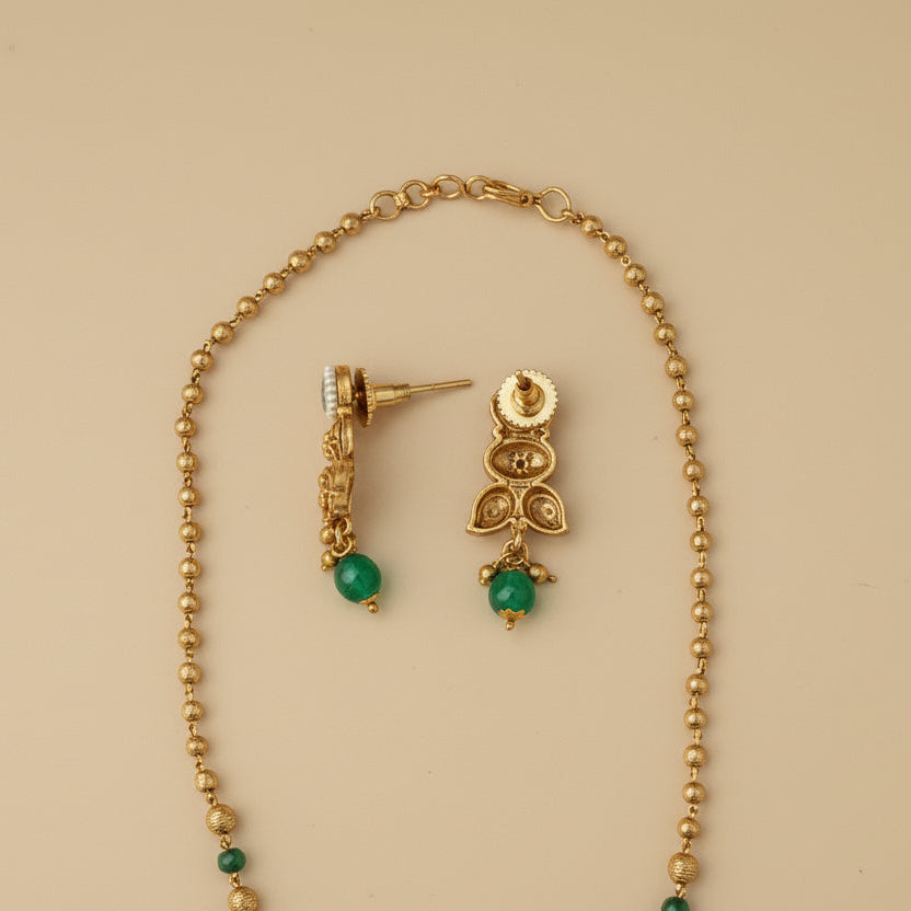 Aarunya Glow Set - Gold - Jewel Katha