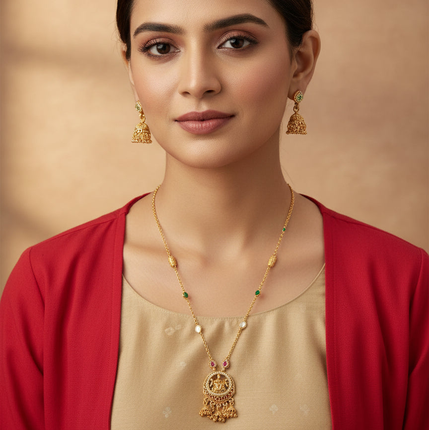 Divine Circle Drop Set - Gold