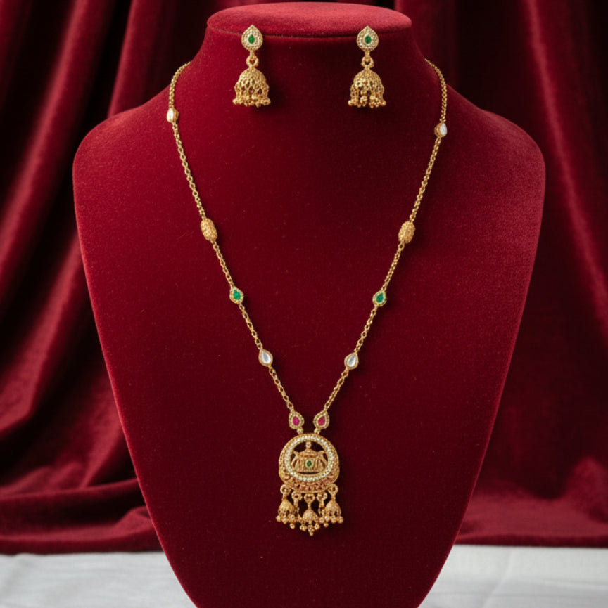 Divine Circle Drop Set - Gold