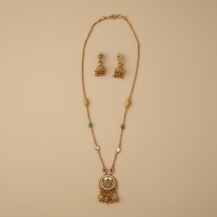 Divine Circle Drop Set - Gold