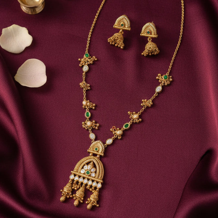 Harini Deepam Set - Gold