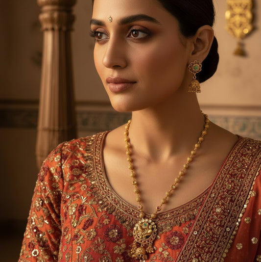 Gem Blossom Mandala Set - Gold - Jewel Katha