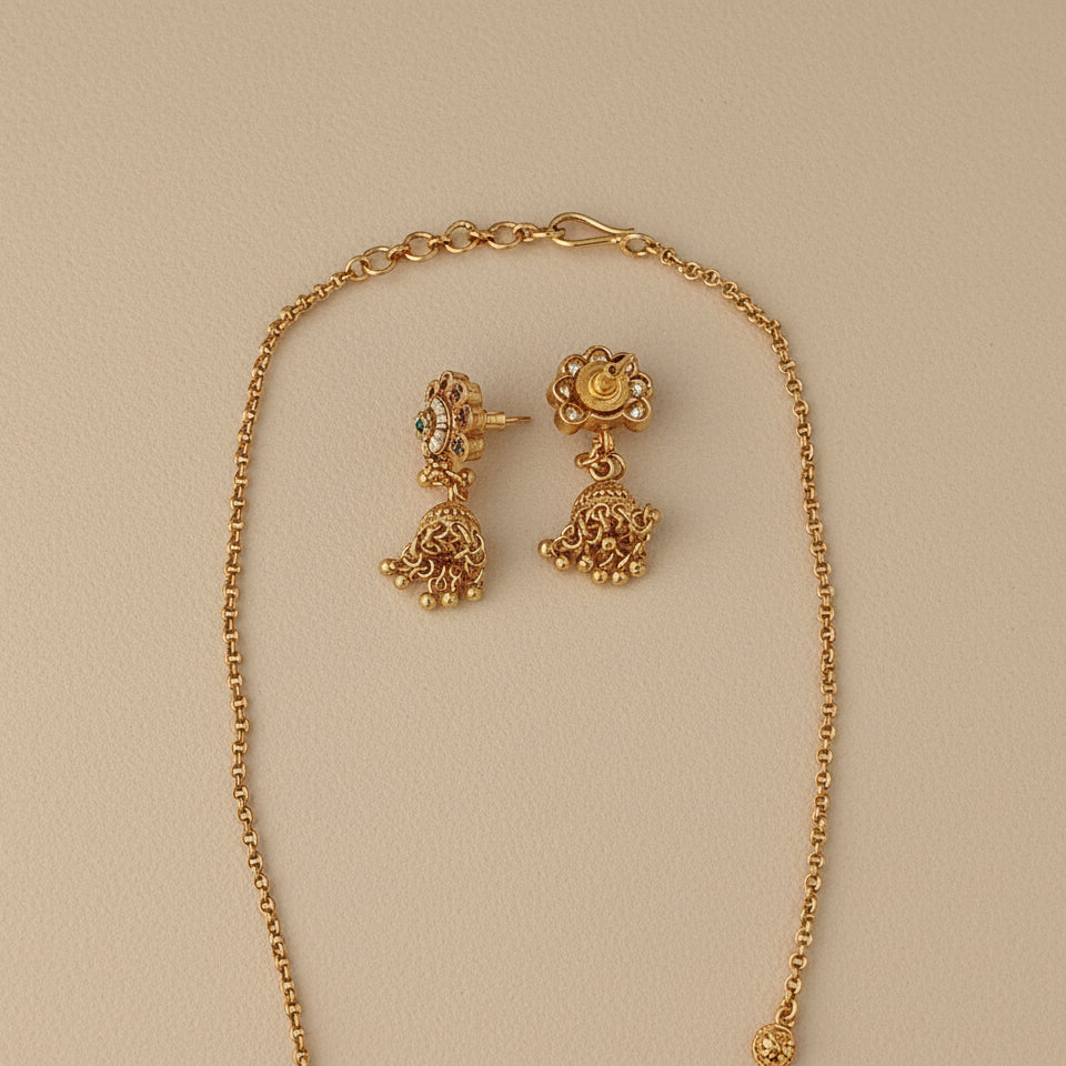 Gem Blossom Mandala Set - Gold