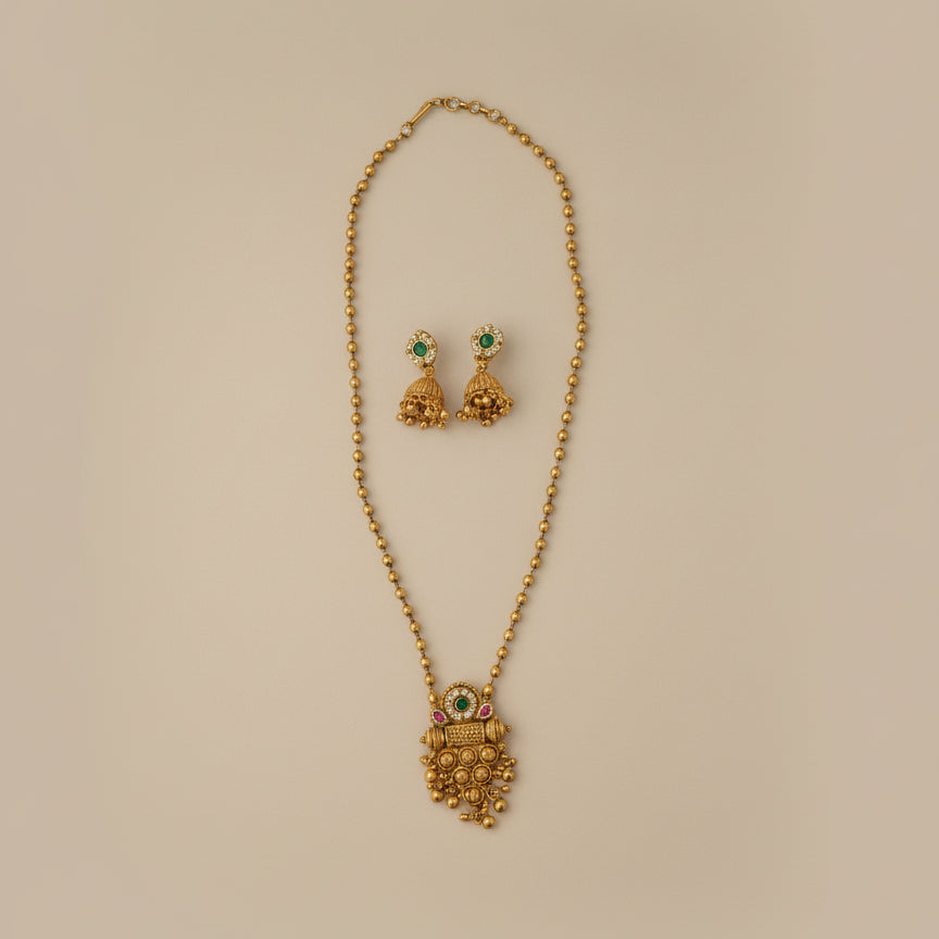 Green Mystique Set - Gold