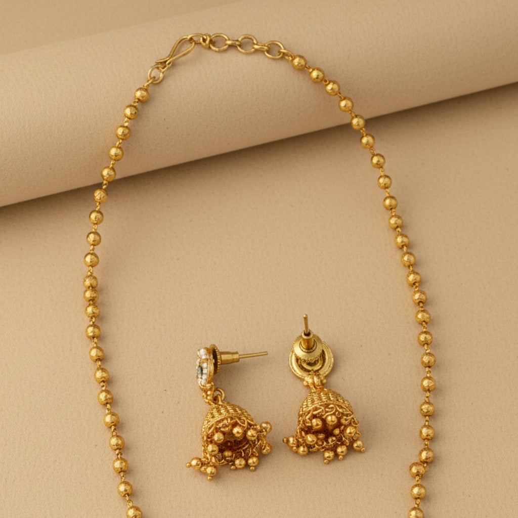 Green Mystique Set - Gold