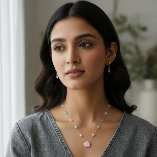 Rosy Whisper Set - Jewel Katha