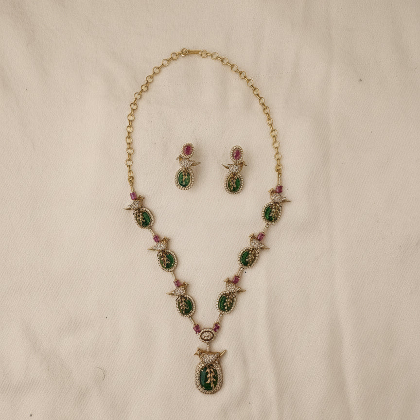 Green Wing Grace - Gold