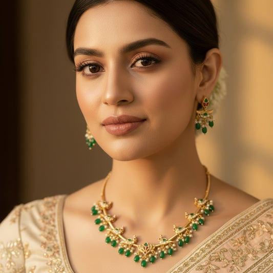 Harit Pearl Grace - Jewel Katha