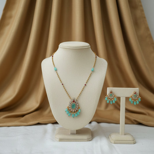 Teal Dewdrop Set