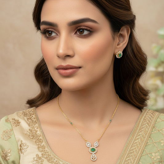 Verdant Aura Set - Jewel Katha