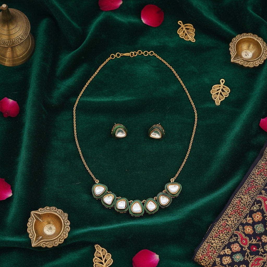 Panna Glow Statement Set