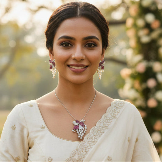 Rakta Vanya Pearl Set