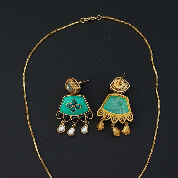 Green Sheesh Mahal Set