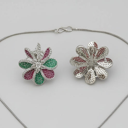 Festive Petal pendant Set