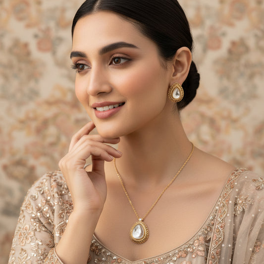 Teardrop Elegance Pendant Set